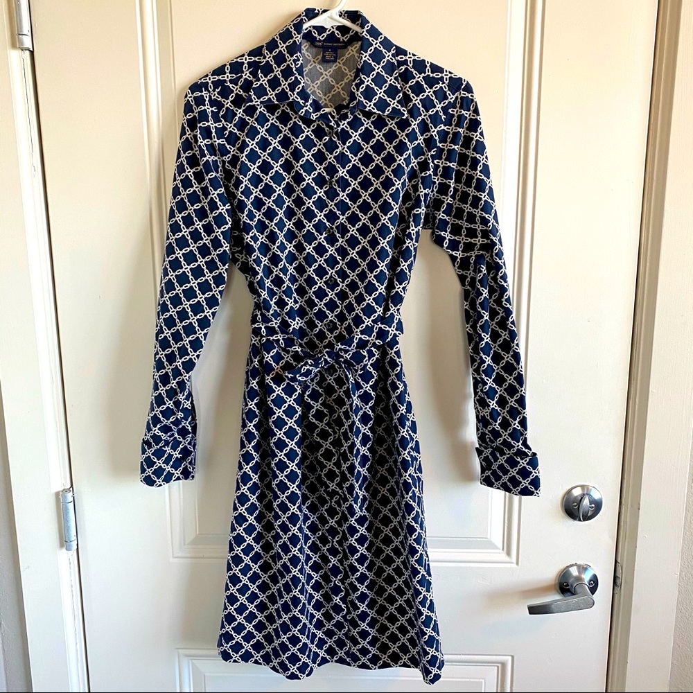 Brooks Brothers Blue Button Down Dress